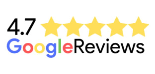 We have a 4.7 Google Rating!